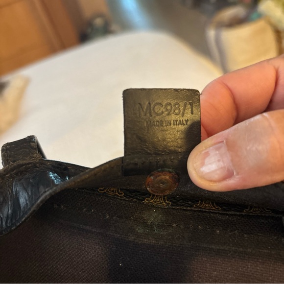 Celine Black and Brown Monogram Bag - Picture 9 of 9